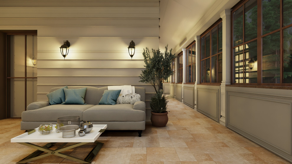 Зимний сад интерьер.Трувиль