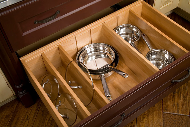 Deep Drawer Divider Kit Traditional Kitchen Seattle By