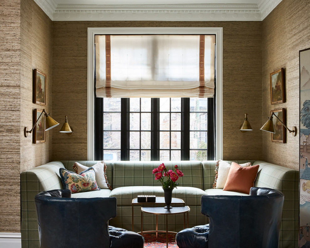 Elm - Traditional - Living Room - Chicago - by Abrams Valenti Interiors ...