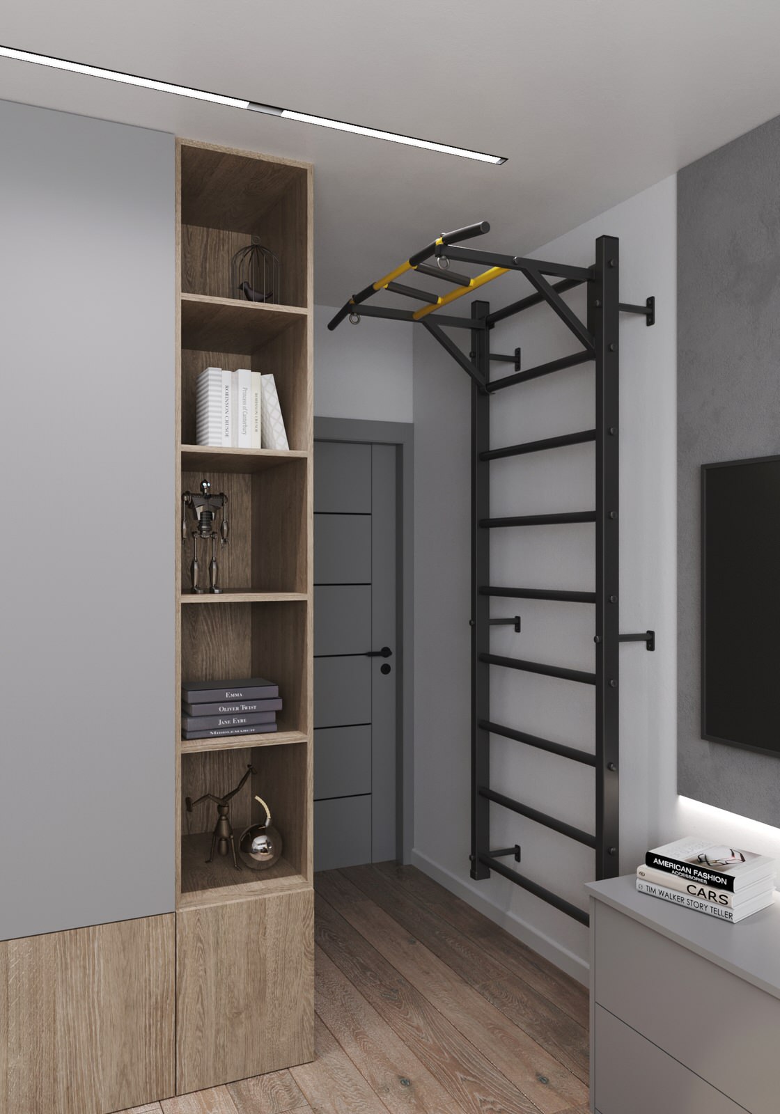 3-х комнатная квартира в одном стиле