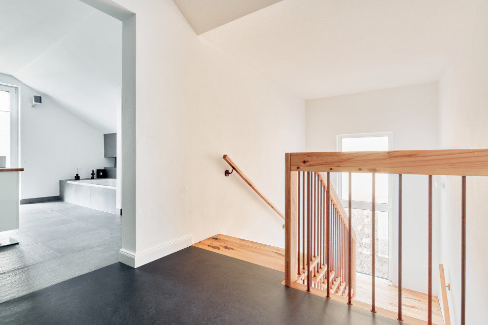 Консольная лестница из бука