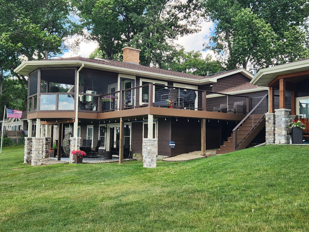 Before & After Home addition and remodel