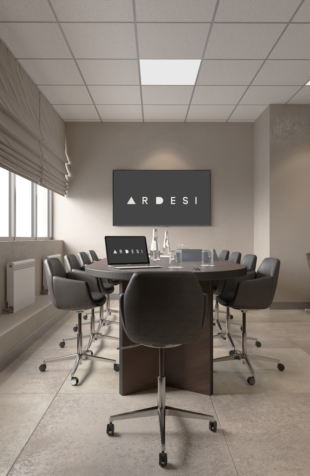 Офисный интерьер