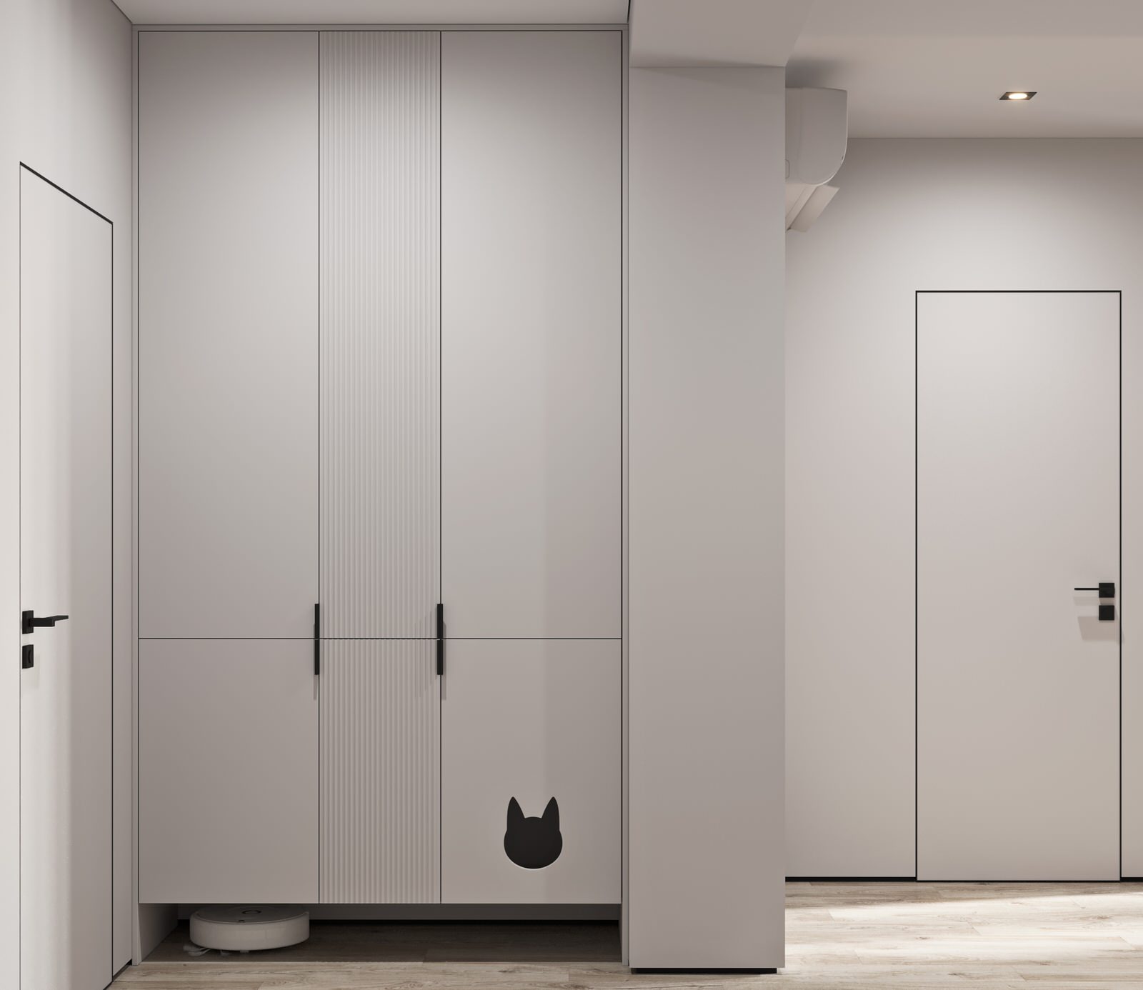 3-комнатная квартира для семейной пары в современном стиле