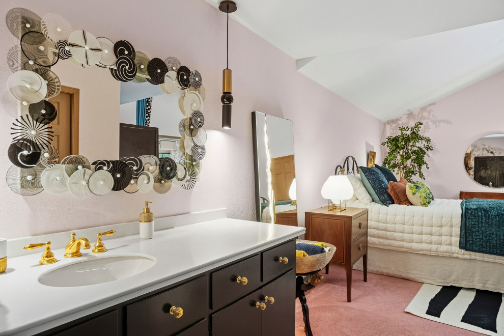 Rosy Relaxing Guest Room