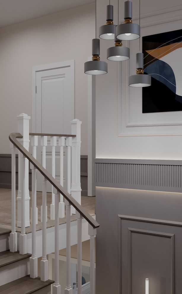 Дизайн дома в неоклассике