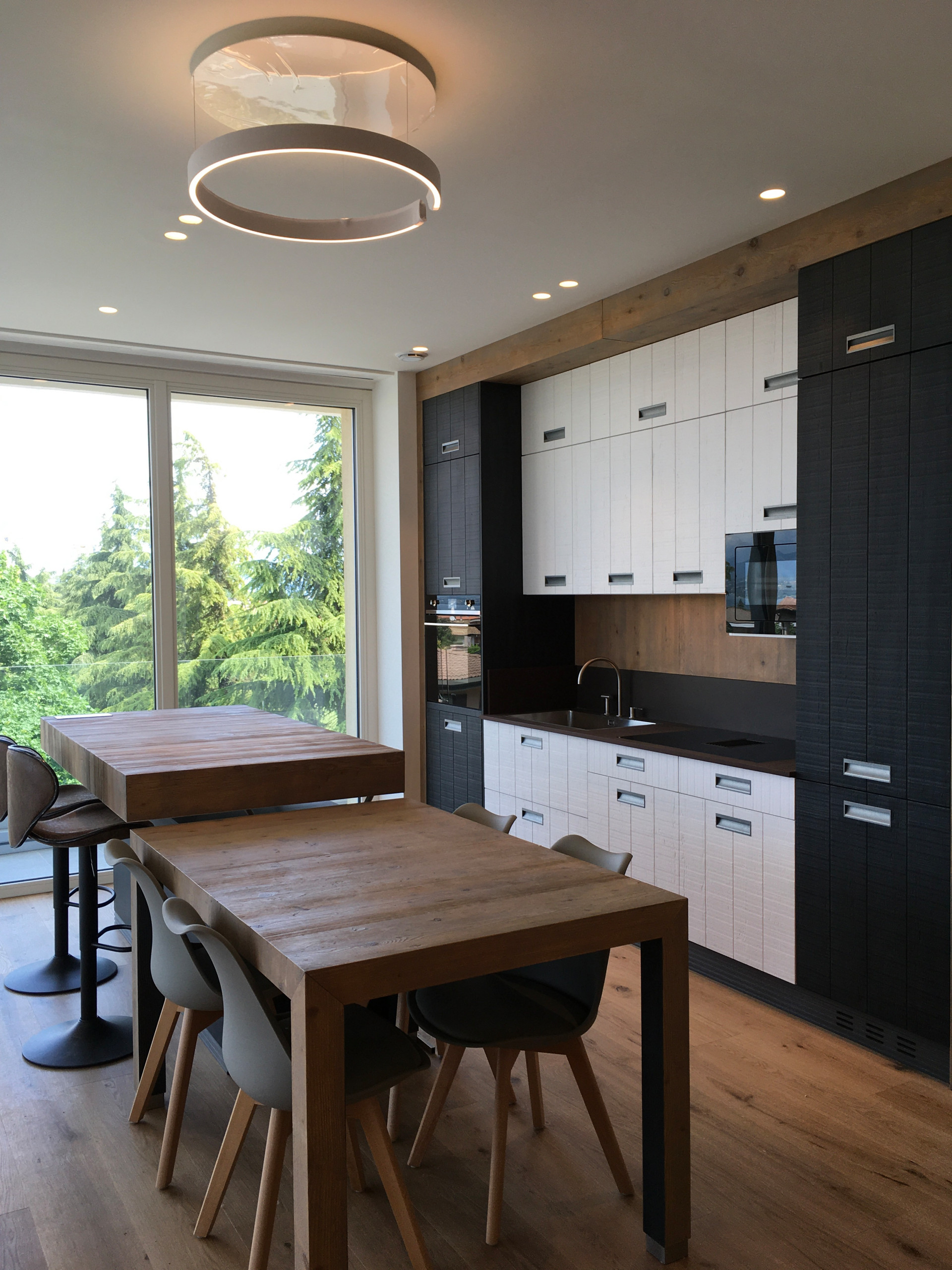 Progetto attico vista lago | Nordic design | 250 MQ
