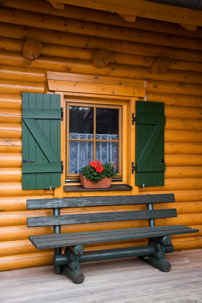 Экстерьер. Покрашенные объекты