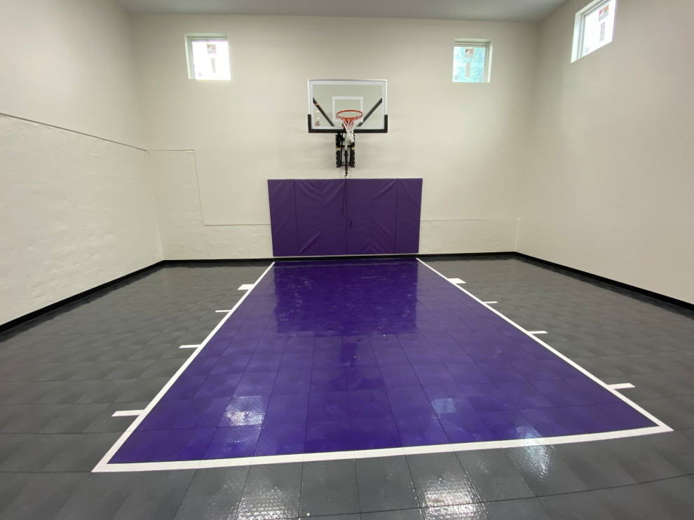 Inspiration for a traditional indoor sport court in Minneapolis.