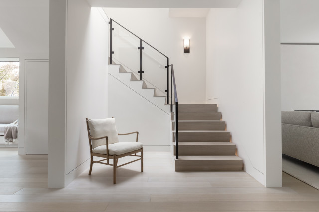 Cow Hollow modern-treppen