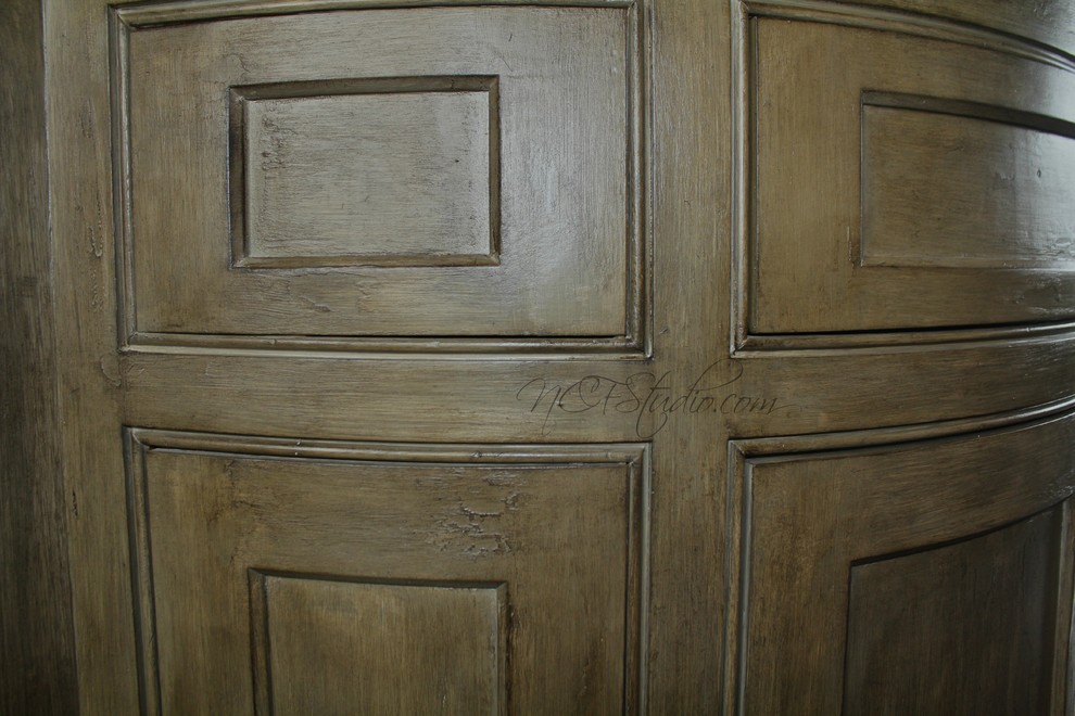 Transitional kitchen photo in Houston