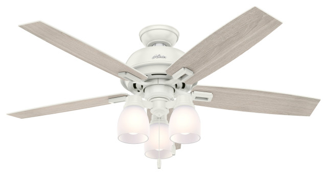 ceiling fan with three lights