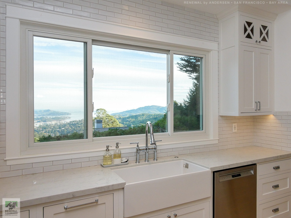 New Sliding Window in Stunning Kitchen - Renewal by Andersen Bay Area ...
