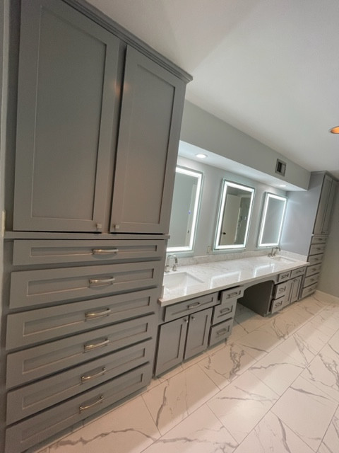 Primary Bathroom Complete Remodeling in Hedwig Village