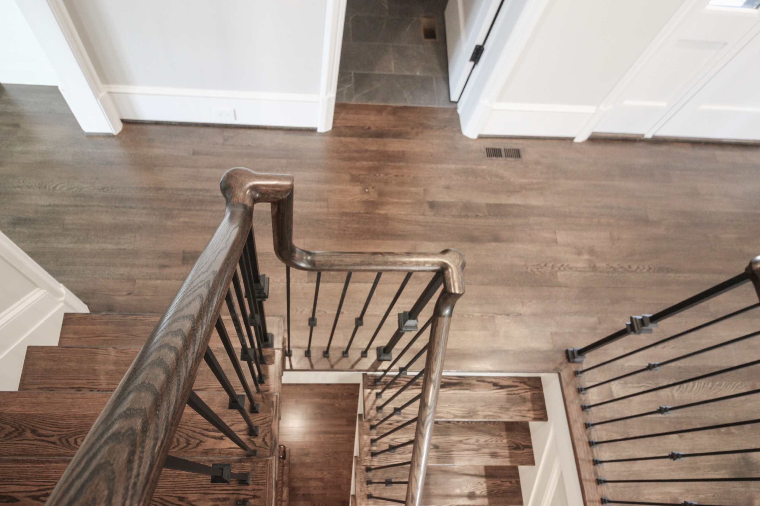 86_ Gorgeous Floating Curved Staircase, McLean VA 22066