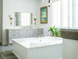 Rustic Bathroom by Becca Banker Gaines Interior Designer