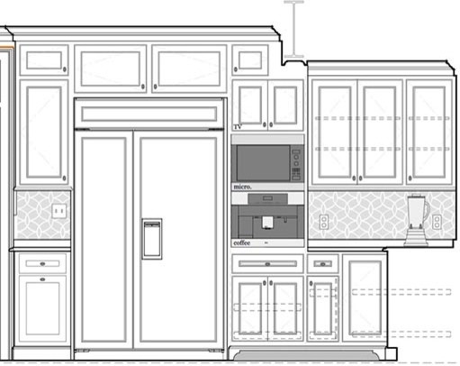 Cumberland Foreside interior-elevation