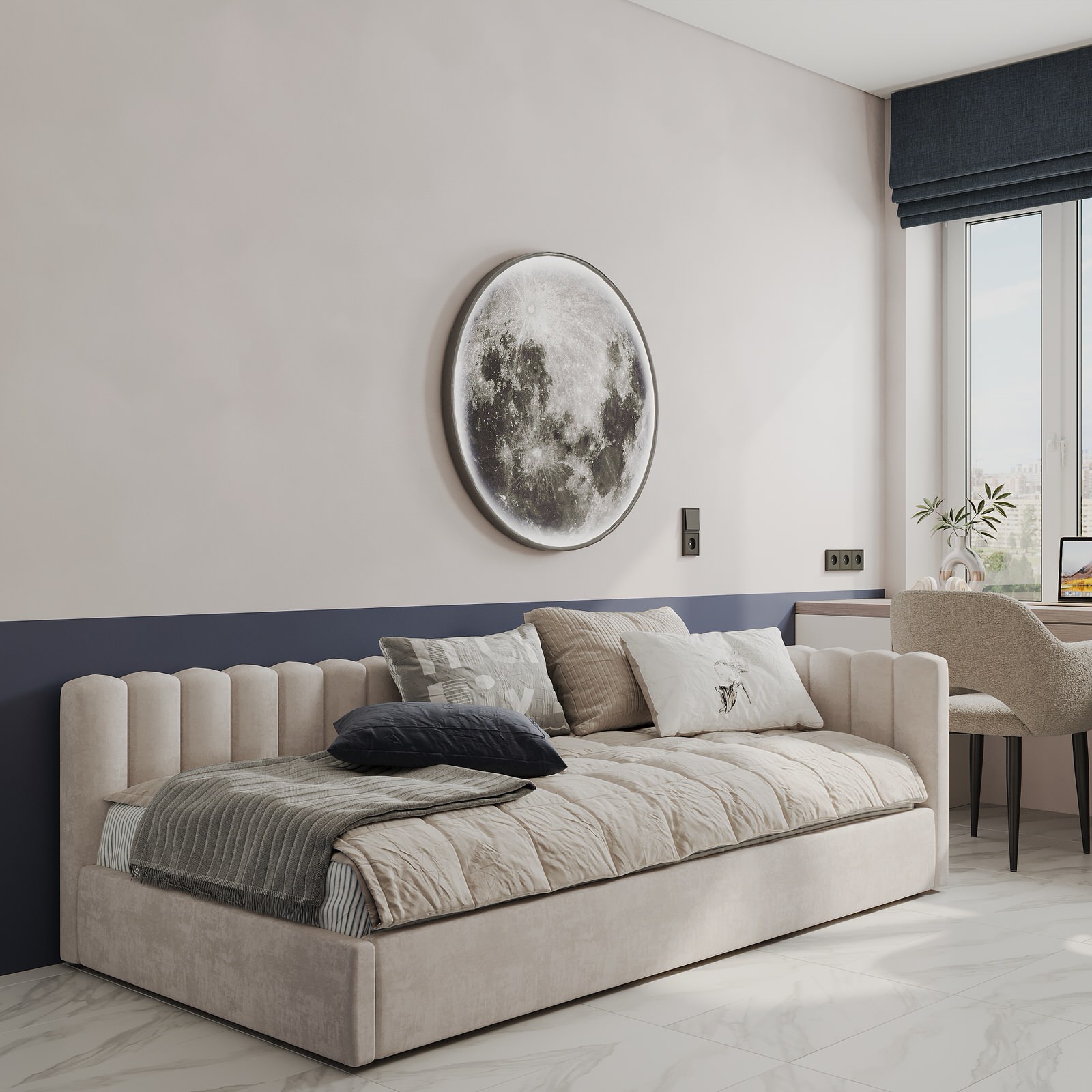 Детская комната для двух мальчиков