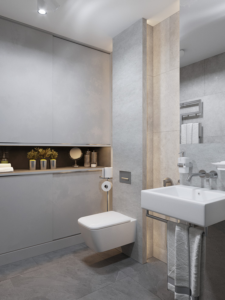 Бетон и дерево