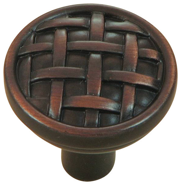 Stone Mill Hardware Basket Weave Knob And Drawer