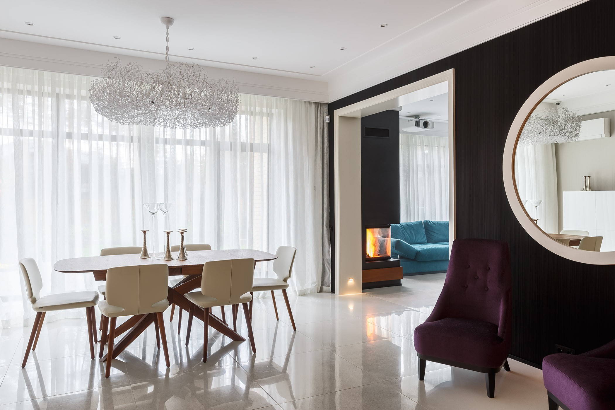 Интерьеры дома в Кузьмолово