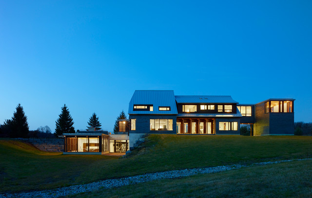 Cedarbrook House trendy-hus-og-facade