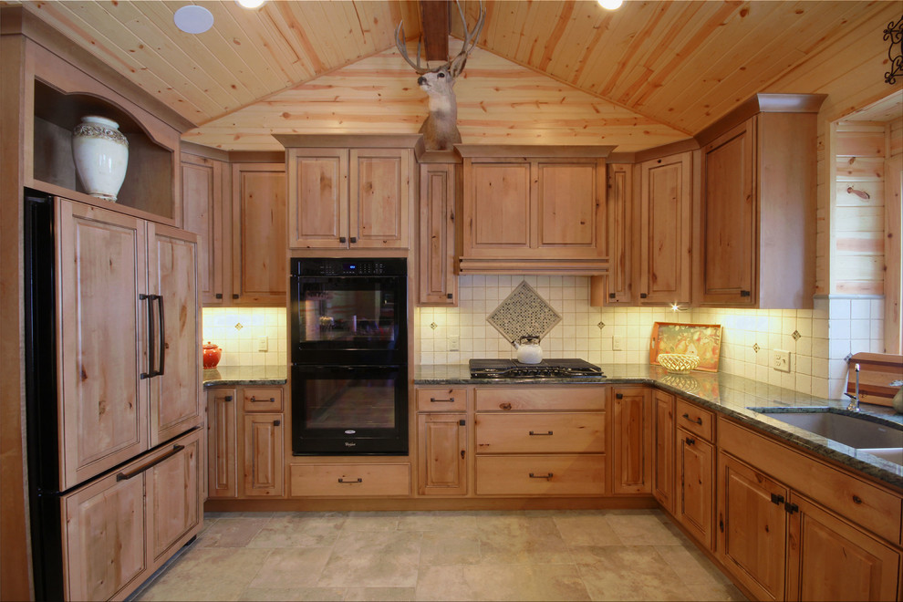 Knotty Maple Kitchen Farmhouse Kitchen Other By Pioneer