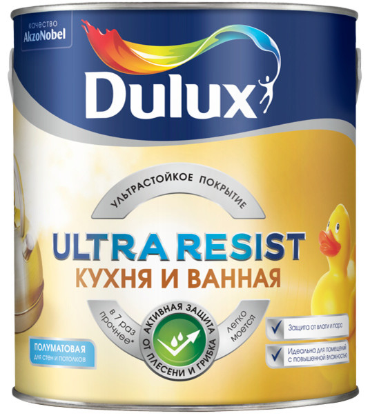 Dulux Ultra Resist Кухня и Ванная