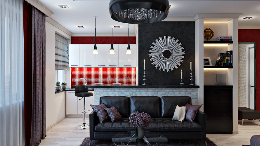 Однокомнатная квартира студия