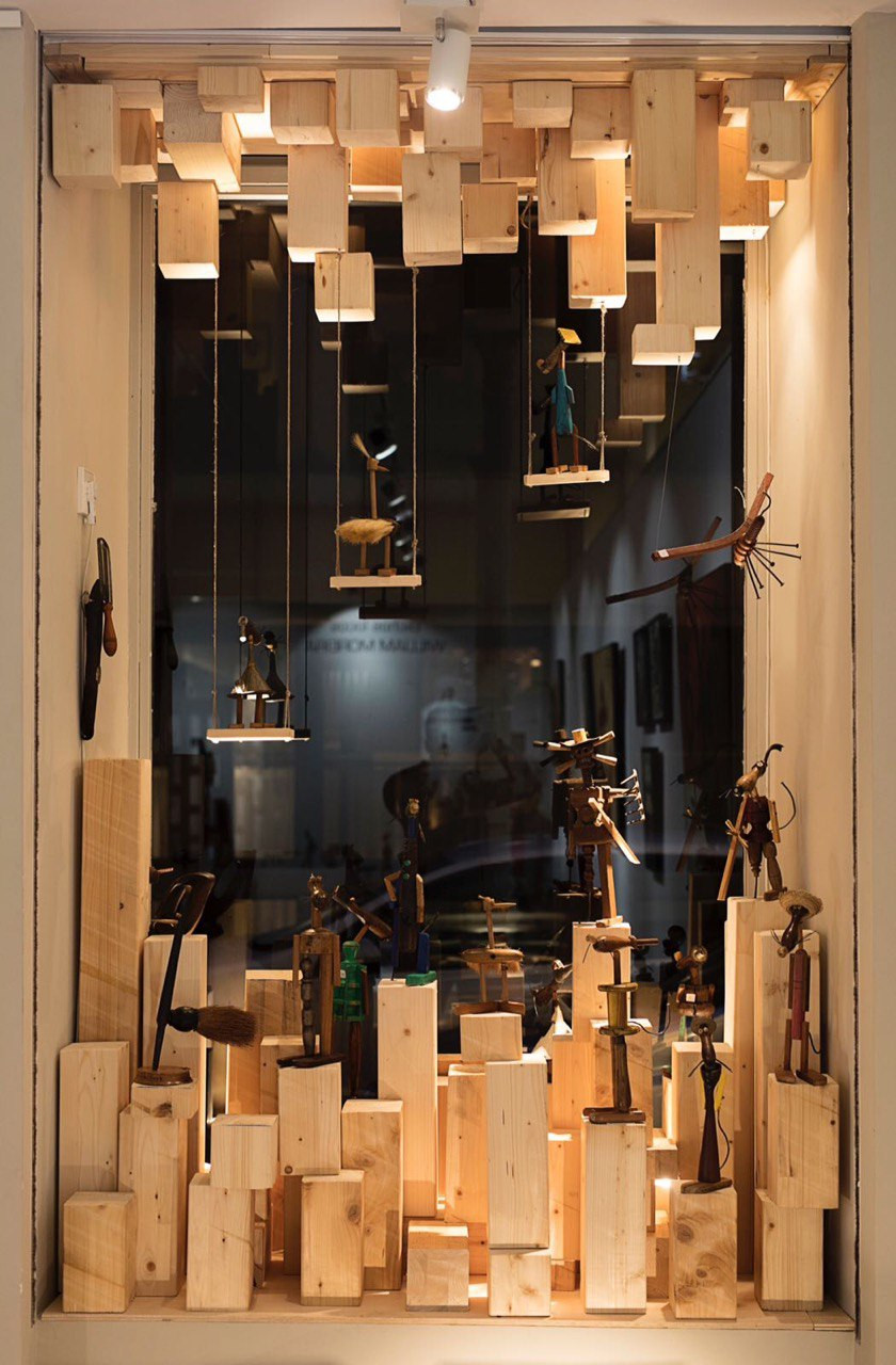 Wood Art escaparate