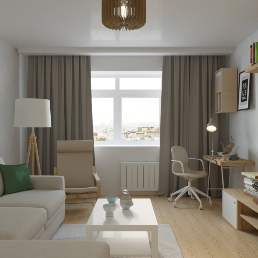 Полный проект двухкомнатной квартиры