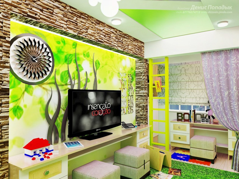 Дизайн интерьера квартиры (для семьи с одним ребенком)