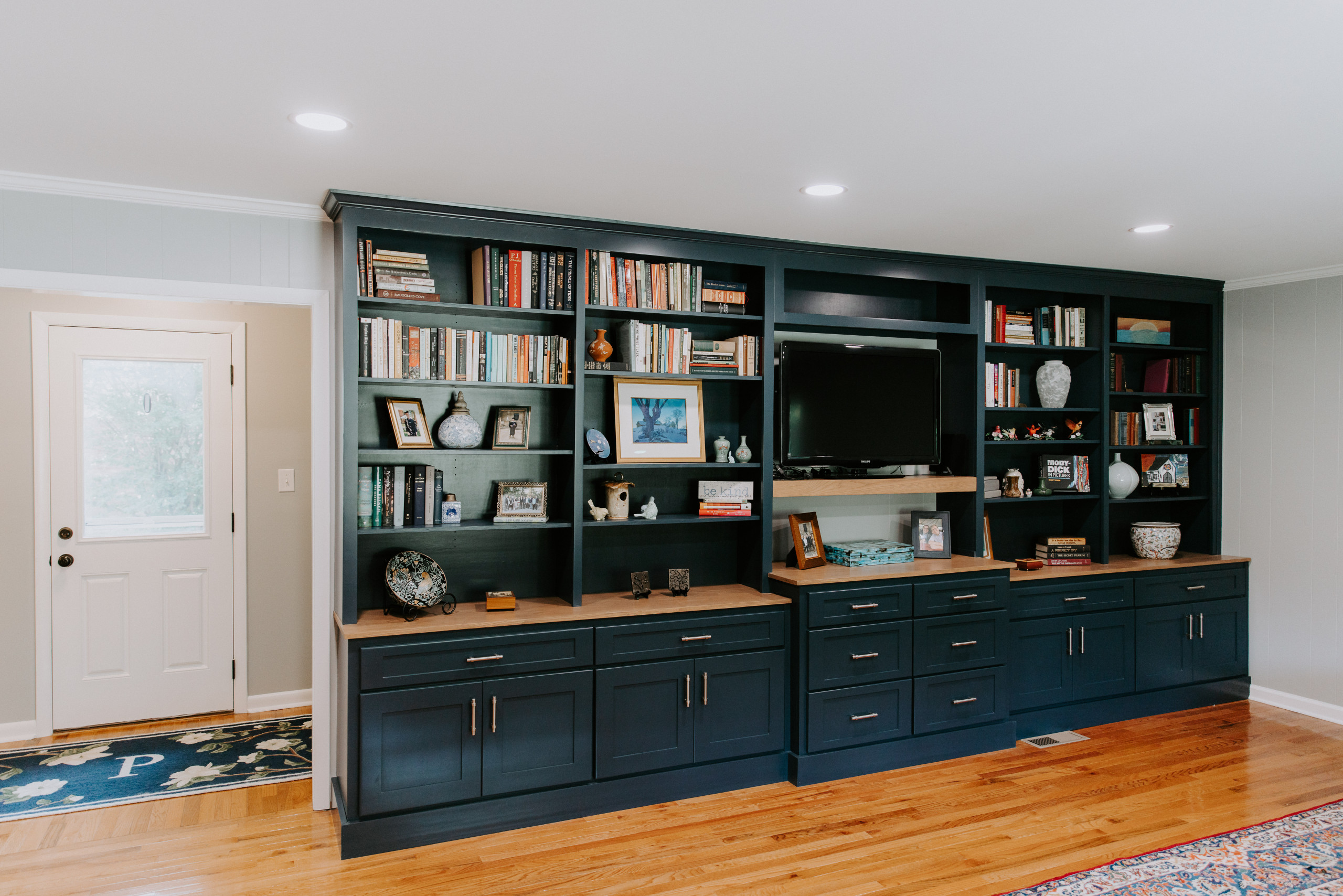 Built-ins + Mudroom\ Laundry Room Remodel