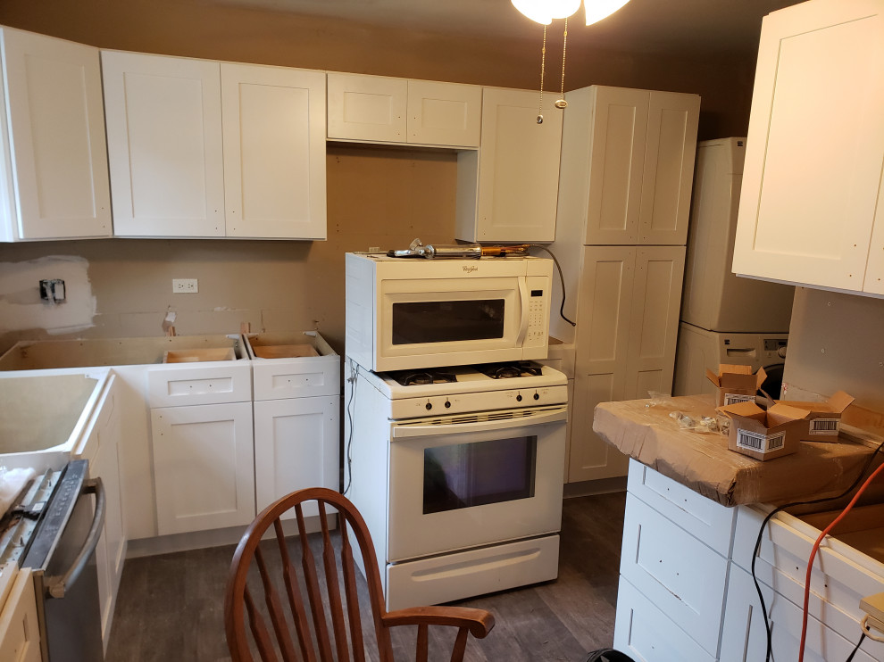 Inspiration for a transitional kitchen remodel in Chicago