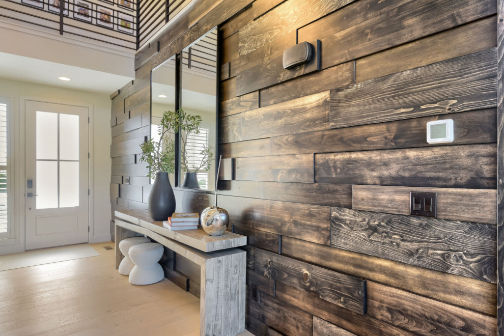 Castle Pines Beams and Architectural Wall
