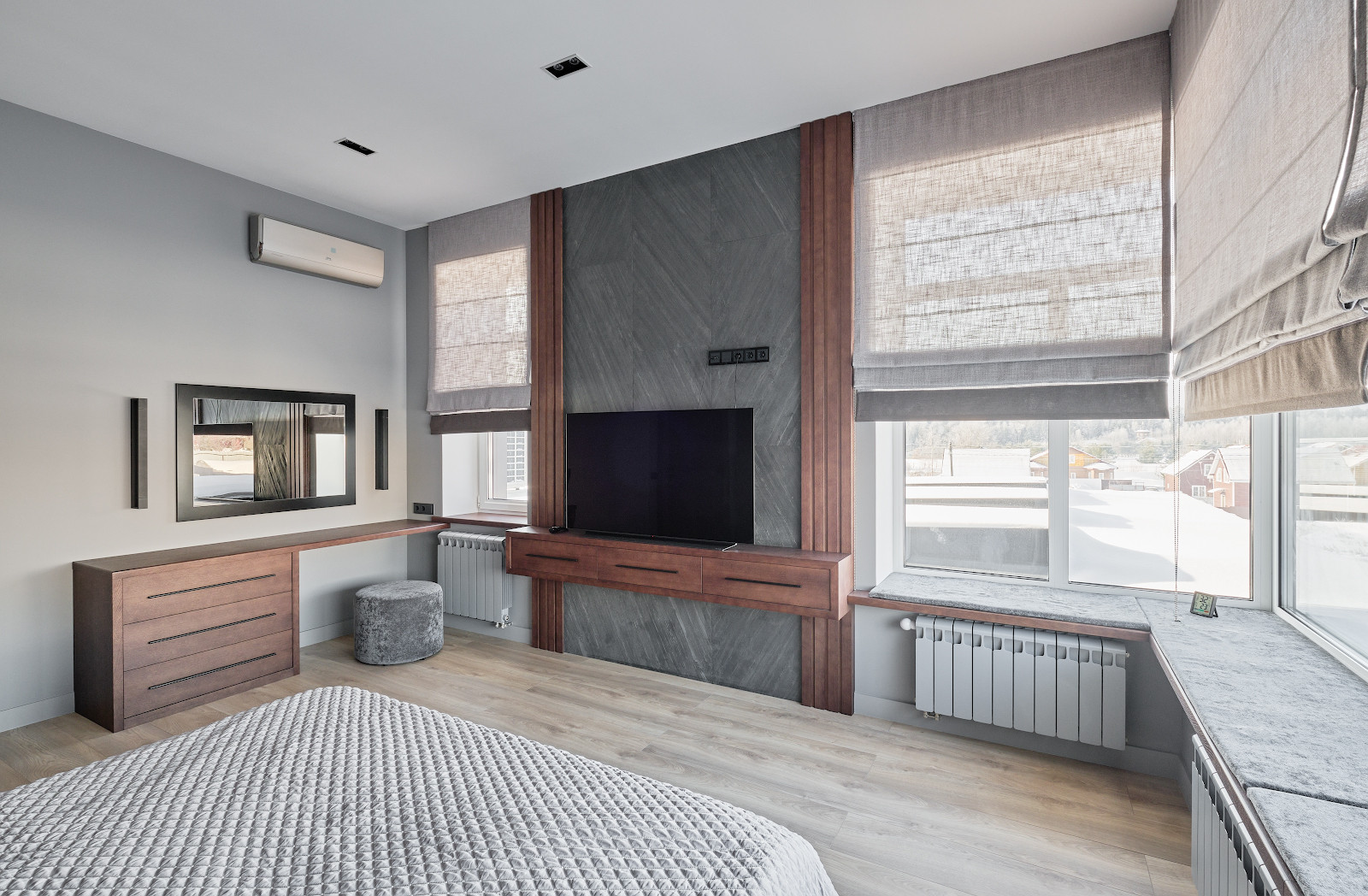 Интерьерная съёмка загородного дом