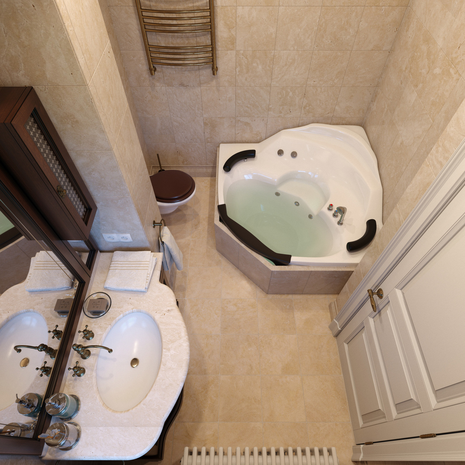 Дизайн-проект загородного дома Новиково