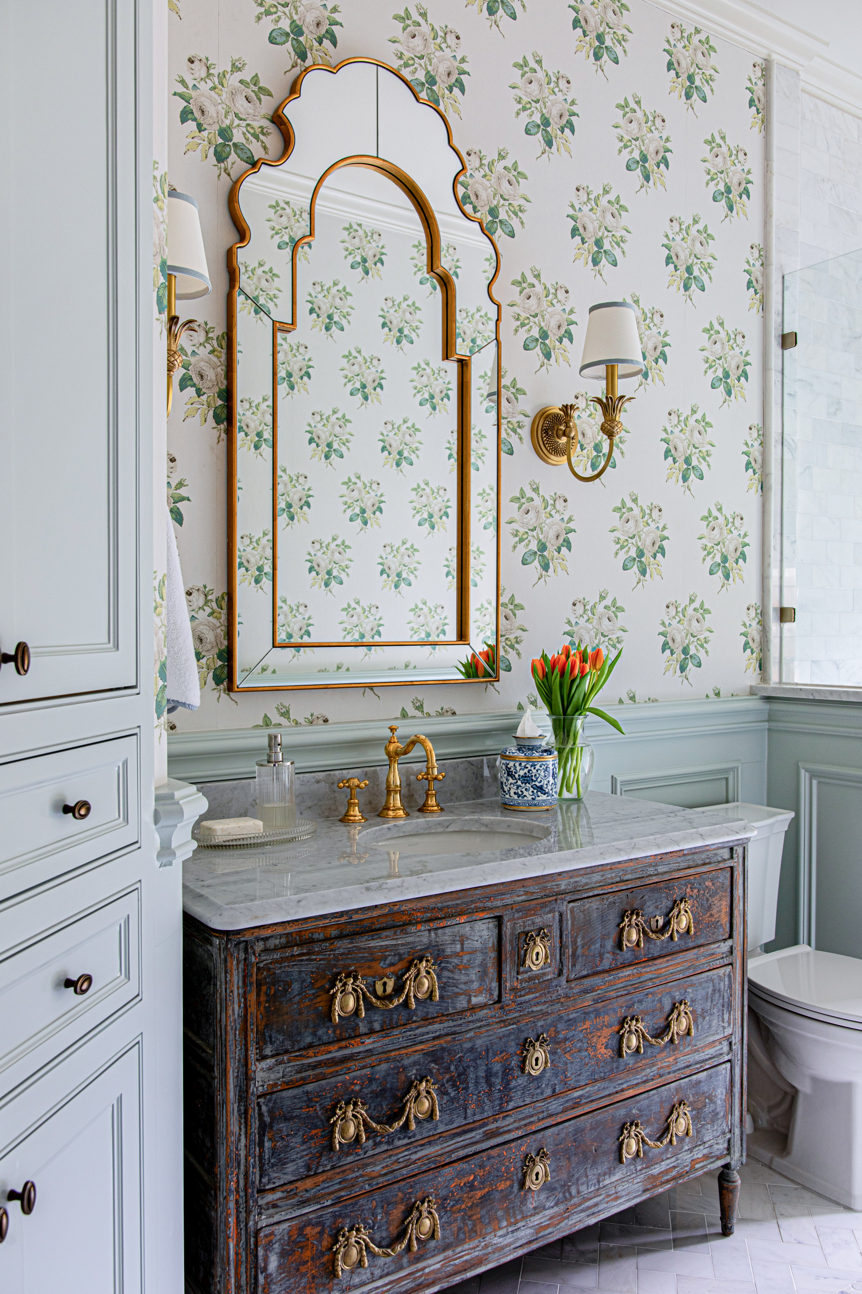 French Country Charm- Bathroom