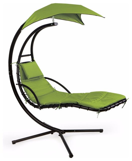 Hanging Helicopter Dream Lounger Chair Stand Swing Hammock Chair Canopy Green Contemporary Hammocks And Swing Chairs By Stark Group Llc Houzz