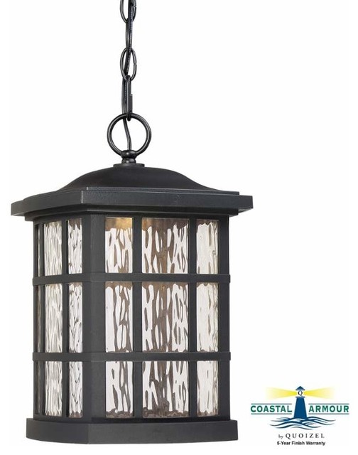 Quoizel Snnl1909 Stonington 1 Light Led Lantern Outdoor Pendant Quoizel Snnl1909 Stonington 1 Light Led Lantern Outdoor Pendant