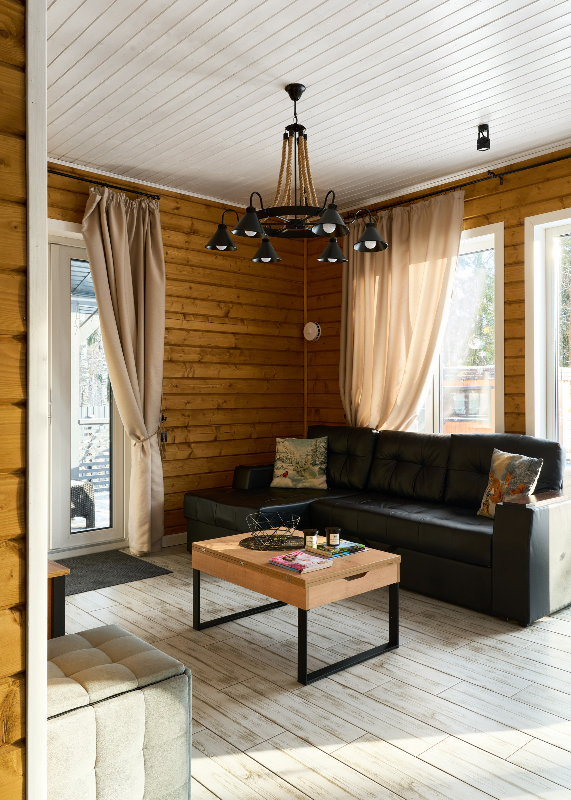 Съемка дома для отдыха. Крокусы. Санкт-Петербург