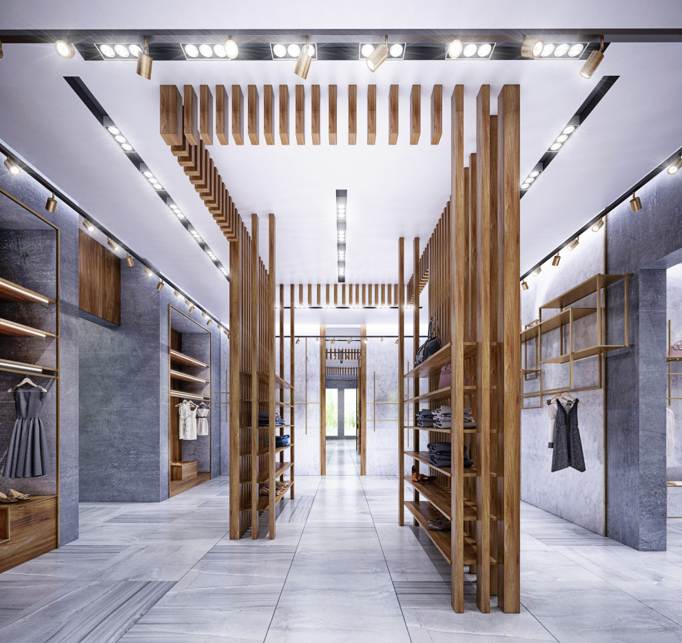 Визуализация магазина брендовой одежды