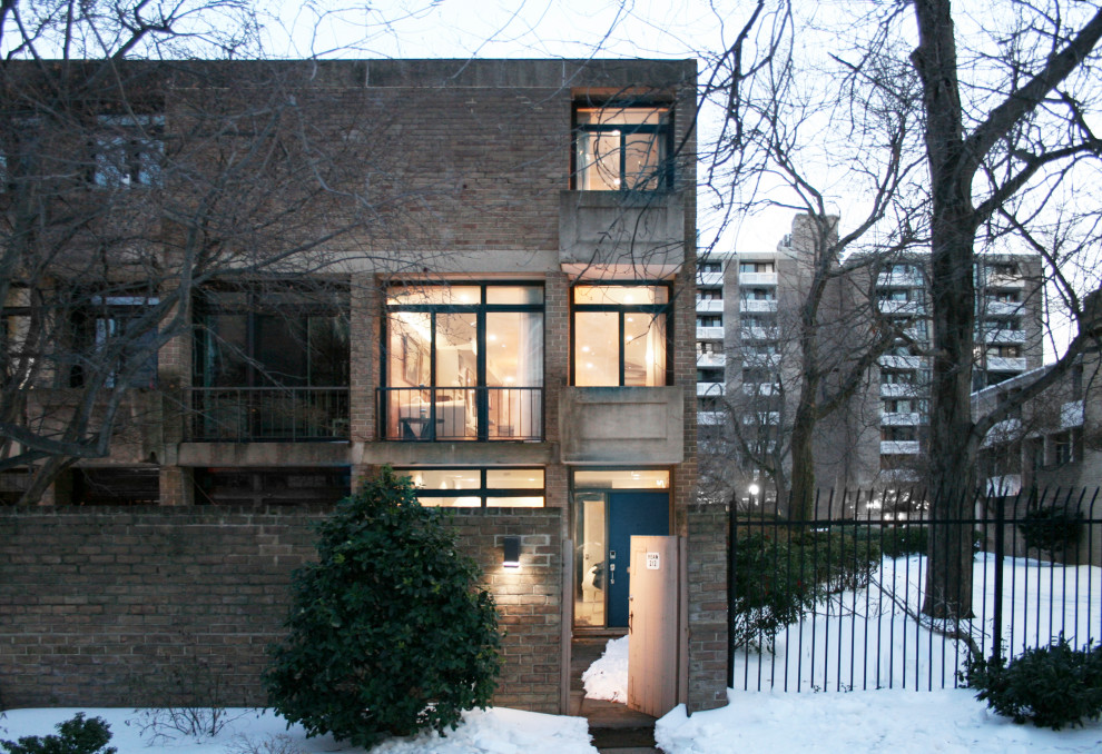 Brutalist Townhouse - Contemporary - Exterior - Other - by Jeff Gillway ...