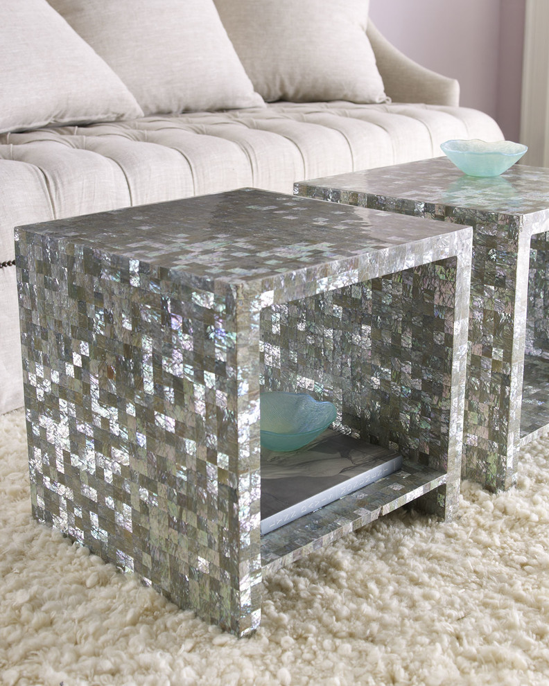 Abalone Side Table