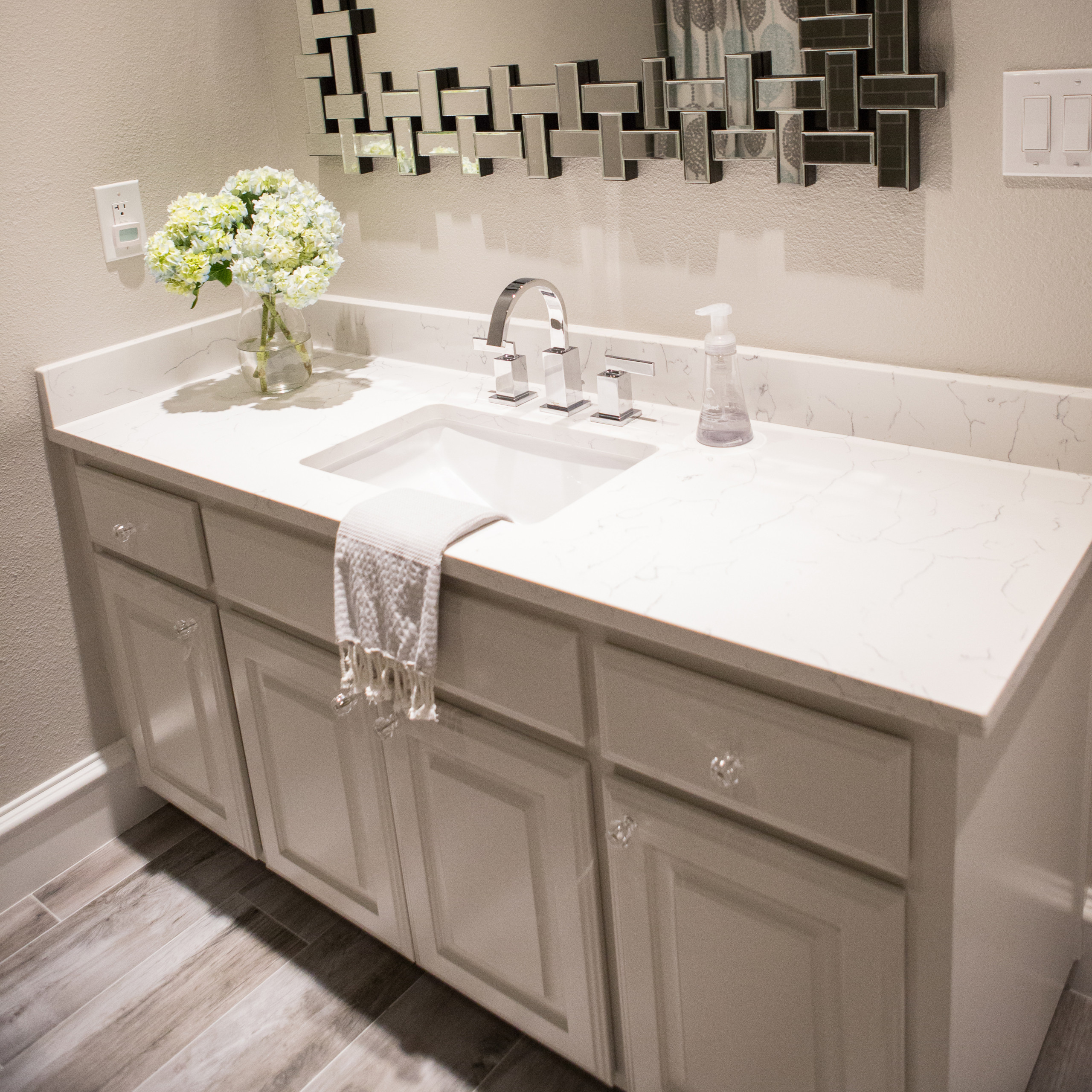 Richmond Ave Lakewood Laundry Room and Bathroom Remodel