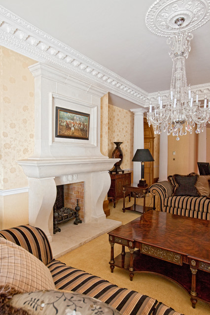 Aberdeen House Project klassisk-dagligstue