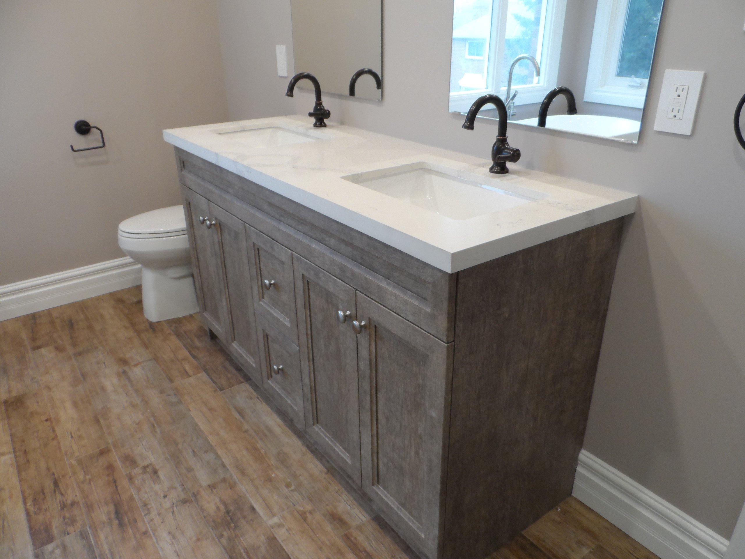 Master Bathroom with Stand alone tub