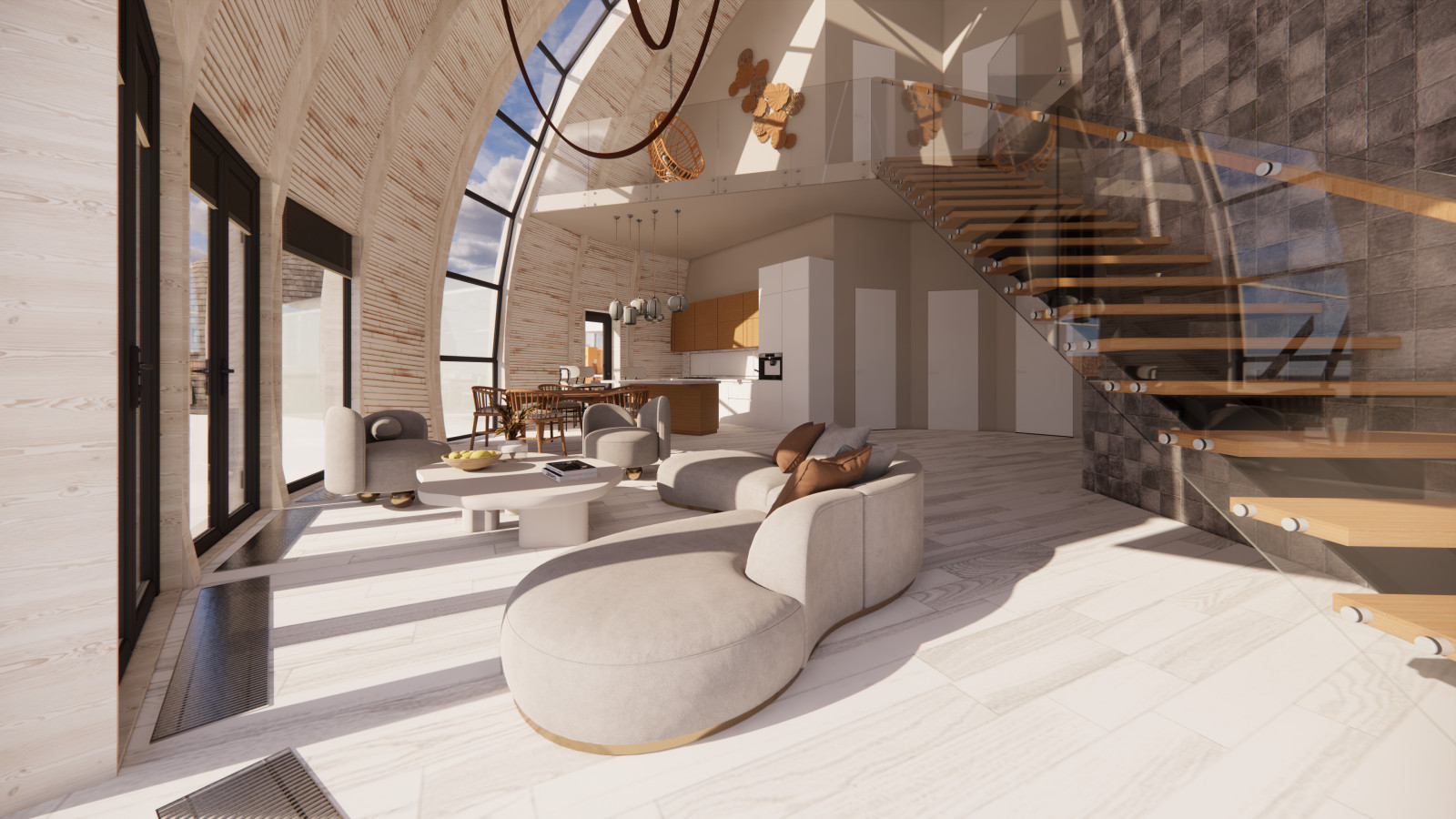 Купольное поместье в сердце леса