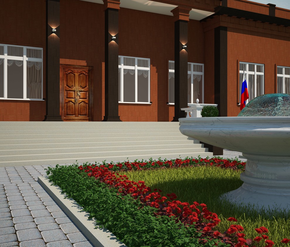 Фасады общественных зданий