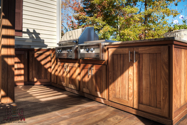Taberna Backyard Makeover american-traditional-terrace